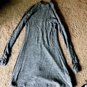 Grey Sweater Dress